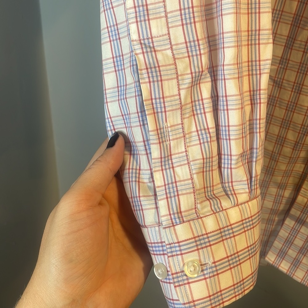 Plaid button long sleeve shirt - Picture 9 of 15